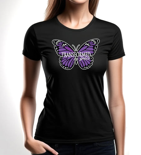 Transformed By Grace Butterfly (TShirt)